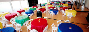 social event set up